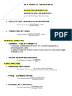 Formula Financial Management Horizontal Analysis (Or Trend Analysis)