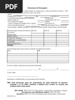 Declaração de Desemprego Modelo RP 5044 | PDF | Trabalho | Business
