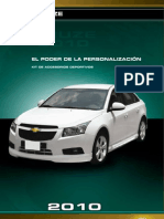 Accesorios Cruze Chevrolet