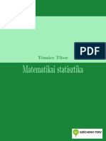 Tómács Tibor - Matematikai Statisztika