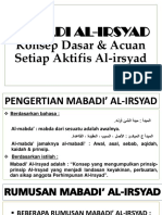 Mabadi Al-Irsyad Konsep Dasar Dan Acuan