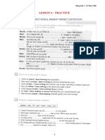 Lesson 4 - Practice: Part 1: Present Perfect Simple, Present Perfect Continuous