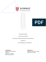 Complete Assignment of TCP