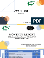 Monthly Report Mei 2021