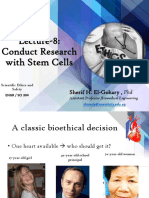 Lecture-8: Conduct Research With Stem Cells: Sherif H. El-Gohary, PHD