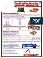 Precise Chess Board MRP Price List March 2020