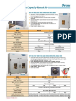MRC - Ovens - DFO Series Large Capacity - Data Sheet