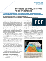 Integrating Time Lapse - Reservoir Simulation and Geomechanics