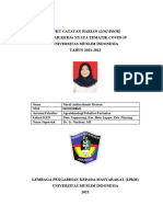 Buku Catatan Harian (Log Book) Kuliah Kerja Nyata Tematik Covid-19 Universitas Muslim Indonesia TAHUN 2021-2022