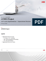 ANDES Project (SAP LatAm) - Organizatinal Structure - CHI y PER