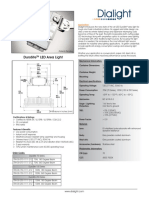 Durosite Led Area Light: Patents Pending