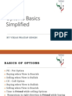 Optoins Basics Simplified: by Vikas Pratap Singh