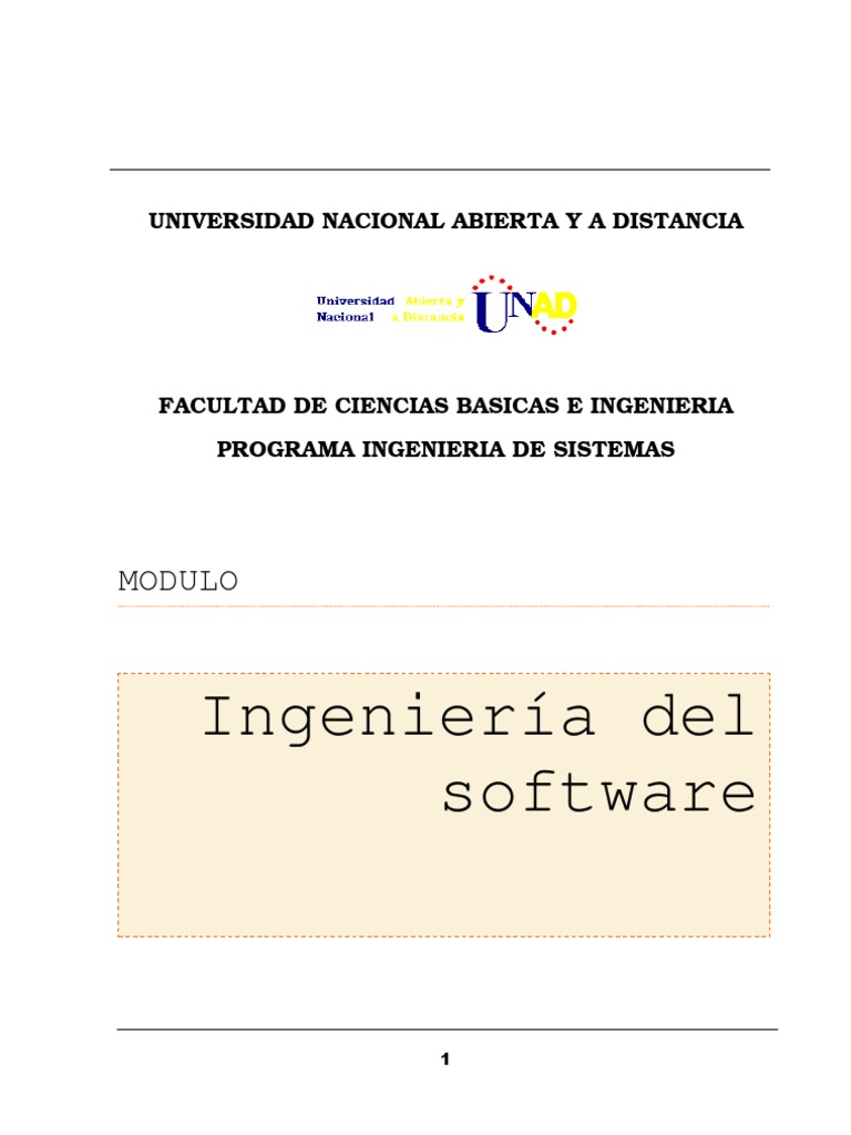 Modulo Ingenieria De Software Software Calidad Comercial