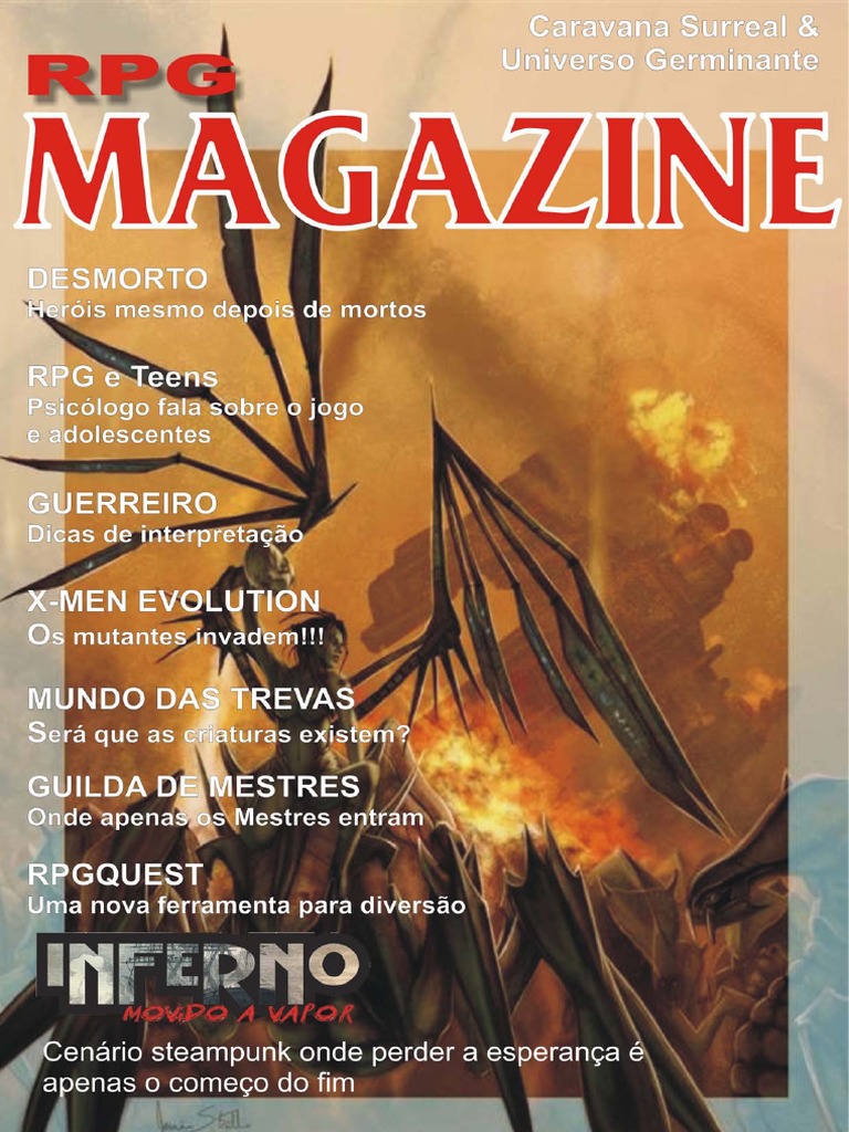 RPG Magazine 02 | PDF | Jogos de RPG | Dungeons & Dragons (jogo)