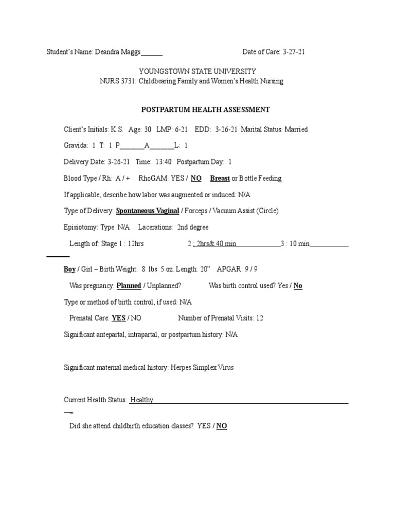 Untitled Document-29 | PDF | Childbirth | Postpartum Period