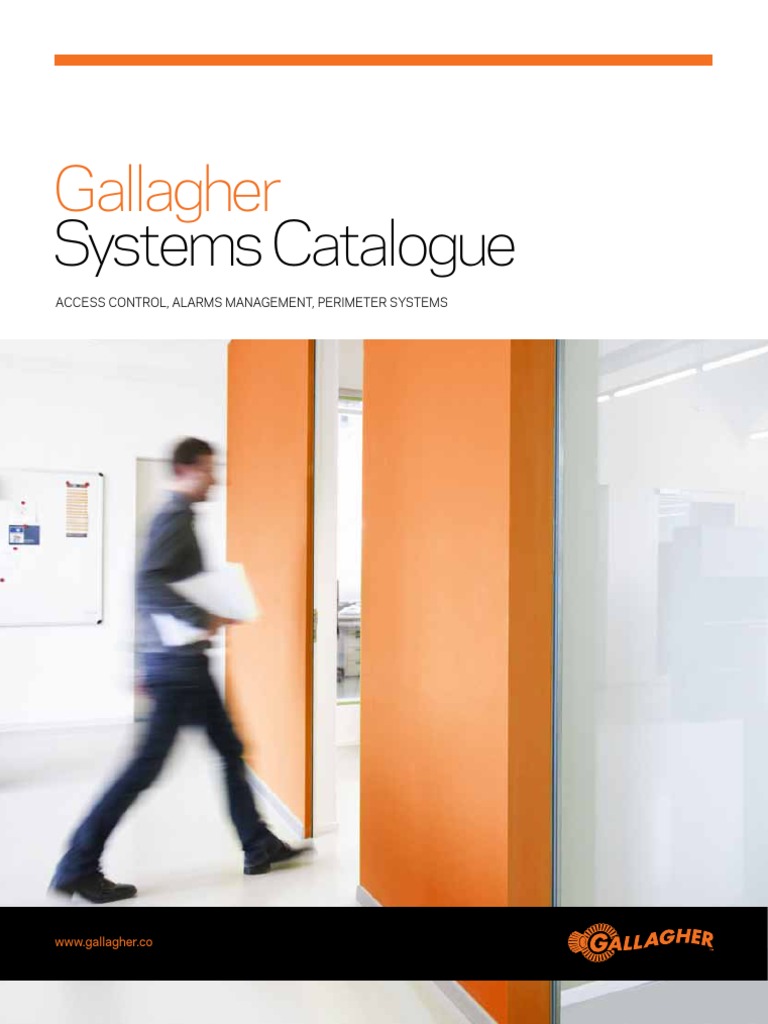 Gallagher Systems Catalogue | PDF | Security Alarm | Access Control