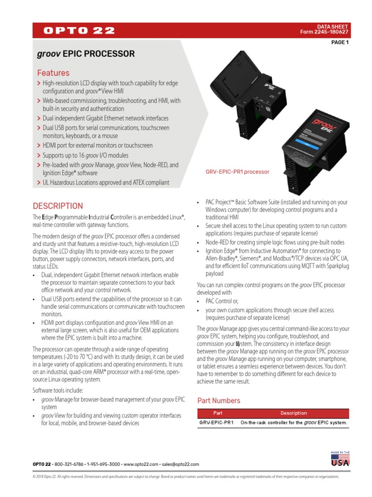 Opto 22 | PDF
