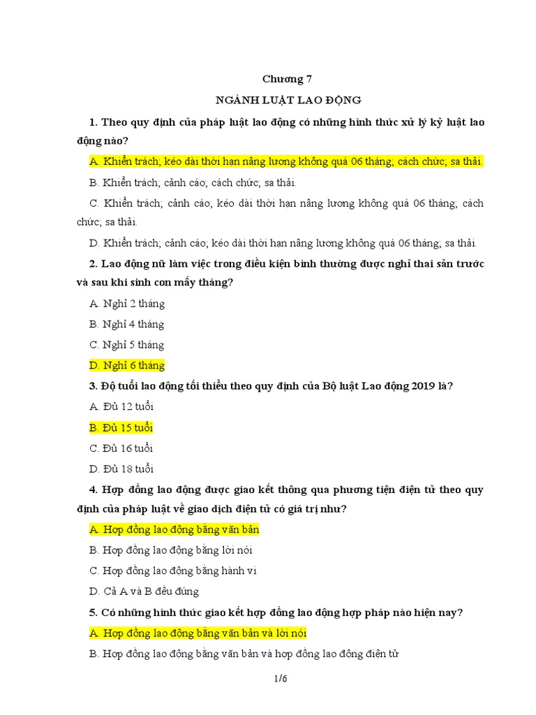 ÔN TẬP PLDC 2 | PDF
