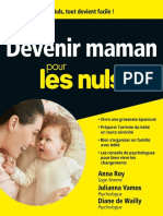 Devenir Maman Pour Les Nuls - J.vamos, D. de Wailly