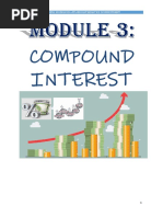 Compound Interest: Learning Module in Applied Mathematics of Investment