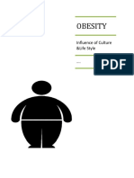 Obesity: Influence of Culture &life Style