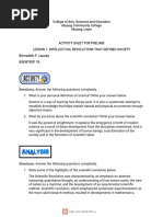 Lesson1 Activity Sheet-Scientific Revolution