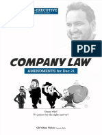 Company Law Amendments