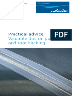Practical Advice.: Valuable Tips On Purging and Root Backing