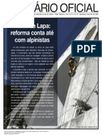 Reforma Arcos Lapa Conta Alpinistas