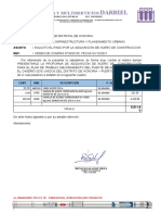 CARTA N° 0018- ACERO DE CONSTRUCCIOMN