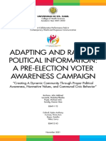 Pre-Election Voter Education Project