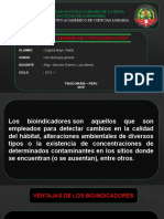 Bioindicadores de Contaminación