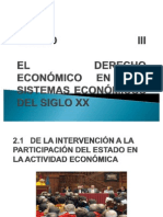 UNIDAD III EL DERECHO ECONÓMICO EN LOS SISTEMAS Diapositivas