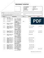 Rekening Tahapan Laporan Mutasi Desember 2021