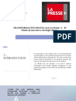 Transformacion Digital en La Presse