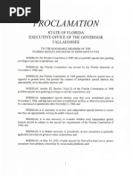 DeSantis Proclamation