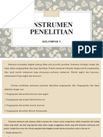 Instrumen Penelitian Kelompok 5