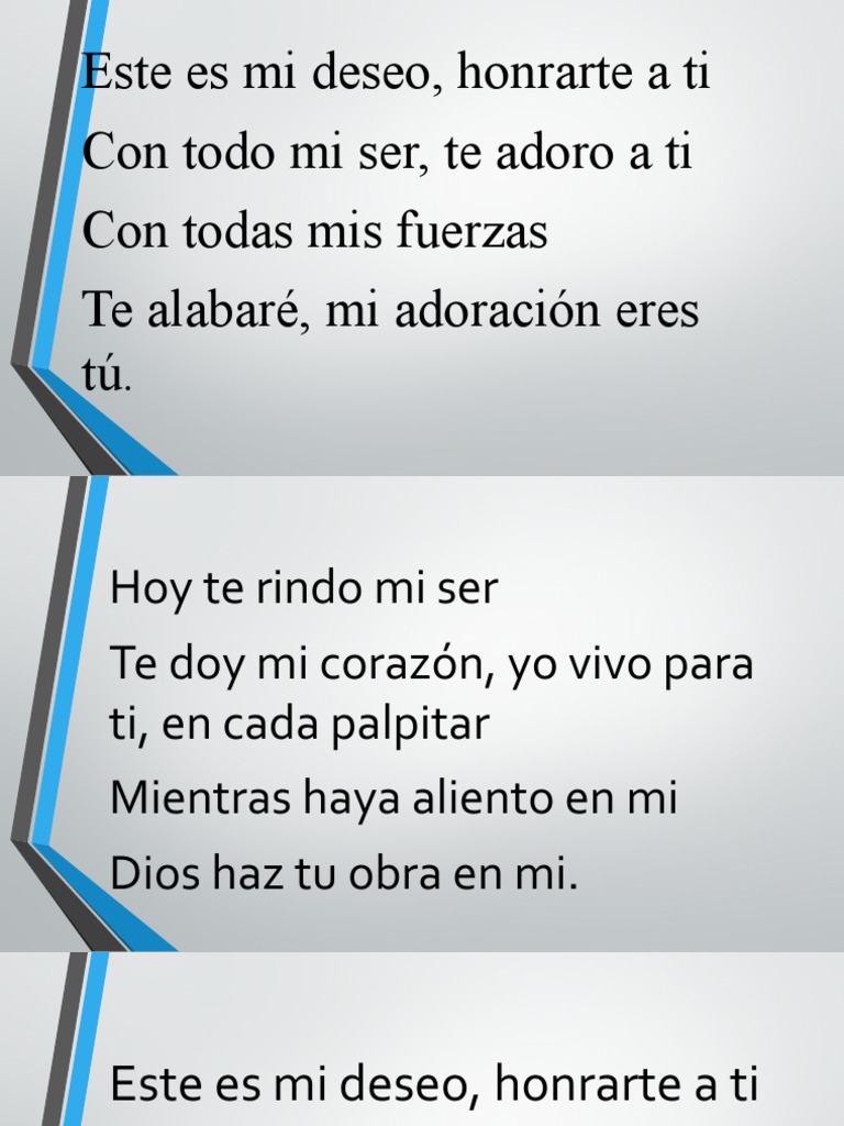 Hoy Te Rindo Mi Ser | PDF | Relaciones personales, crianza y desarrollo ...