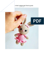 Conejito Facil PDF Amigurumi Patron Gratis