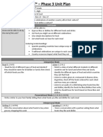 5to - Phase 3 - Unit Plan