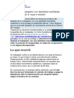 Despido de Trabajador Con Debilidad Manifiesta