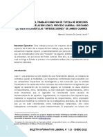 Boletín Informativo Laboral #121 - Enero 2022