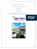 Informe de Valorizaciones Estructuras Metalicas 07-09-18