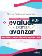 Manual Modalidad Cuadernillos Descargables - PDF