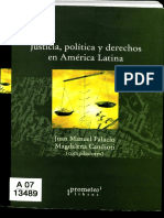 Ebook La Justicia y Politica en ALatina