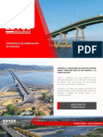 Fabricación puentes Chile 800