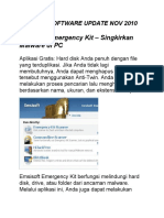 Aplikasi Software Update Nov 2010