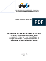 Estudo de Técnicas de Controle Por Tensão Ou Por Corrente, Sob Orientação de Fluxo, Aplicada À Máquina de Indução Trifásica