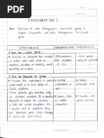 Organic Chemistry Practical Record