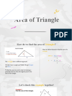 3.2. Area of Triangle